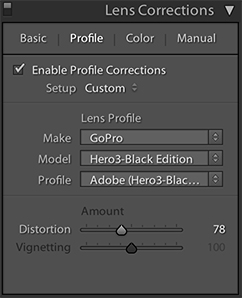 Adobe Photoshop Lightroom - Lens Correction